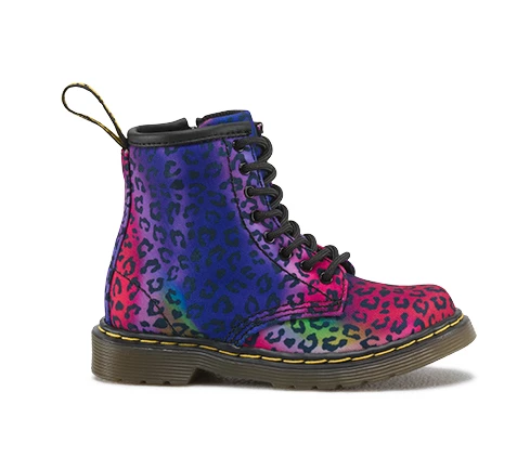 Dr Martens Infants Brooklee Mini Psych Leo Multi Boots 15373102 - Image 4