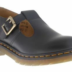 Dr Martens Polley Black Smooth 14852001 T-Bar Sandals