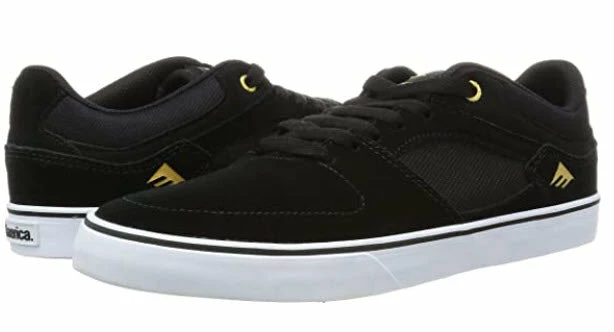 Emerica The HSU Low Vulc Black White - Image 8