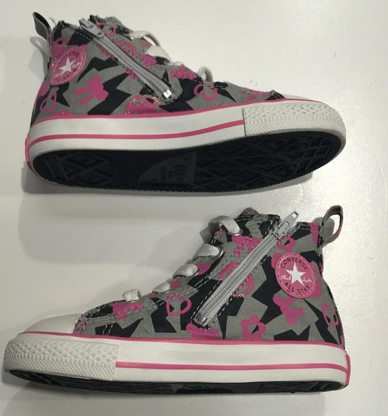 Converse Hi Youth Zip Smiley - Image 2