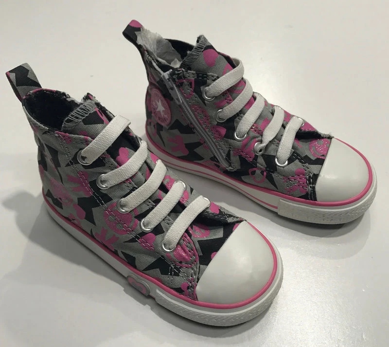 Converse Hi Youth Zip Smiley