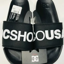 DC Shoes Black Men's Slip On Sliders ADYL100043