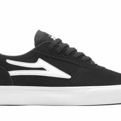 Lakai Manchester Black Suede Skate Shoes MS1200200A00