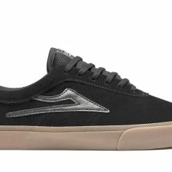 Lakai Sheffield Black Gum Suede Skate Shoe