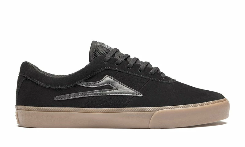 Lakai Sheffield Black Gum Suede Skate Shoe
