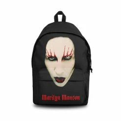 Famous Rock Shop Marilyn Manson Red Lips Daypack Classic Backpack