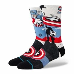 Stance Marvel Captain America Marquee Socks A545A21CMQ