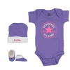 Converse Purple 3pc Infant Gift Set CNV063001