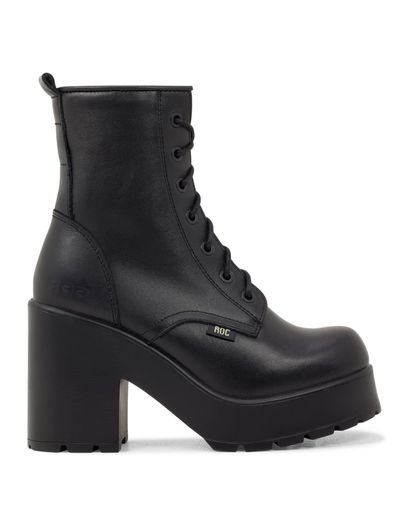 Roc Boots Mascot Black Leather Boots - Image 2