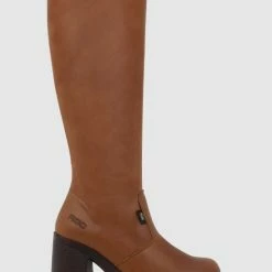Roc Boots Idaho II Tan Leather Boots