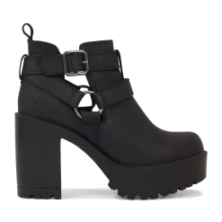 Roc Boots Roc Packer Black Buff Leather Ankle Boots