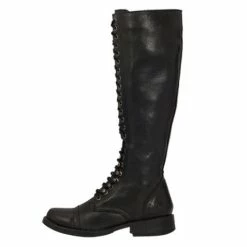 Roc Boots Fleet Black Leather Boots