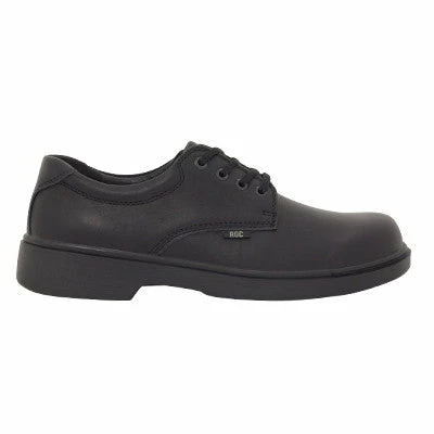 Roc School Shoes Roc Boots Strobe Black Leather Shoe - Image 2