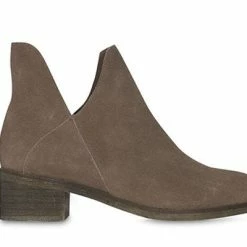 Billie Sinclair Taupe Vegan Suede Boots
