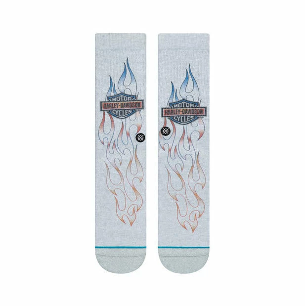 Stance Harley Blaze Socks Grey U556C19HAB - Image 2