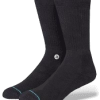Stance Icon Black Crew Socks