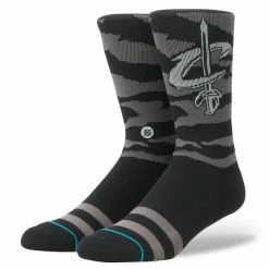 Stance Nightfall Cleveland Cavaliers Black Crew Sock