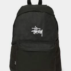 Stussy Graffiti Canvas Backpack Black ST713023