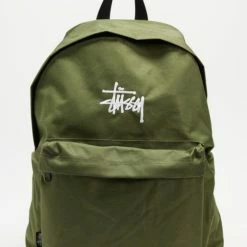 Stussy Graffiti Canvas Backpack Flight Green