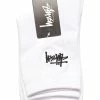 Stussy Women's Crew Socks 3pk White