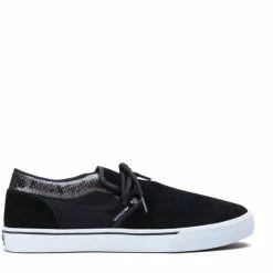 Supra Cuba Black Snake White