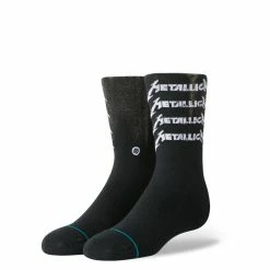 Stance Metallica Stack Crew Classic Black
