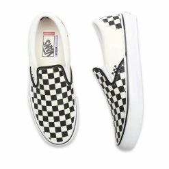 Vans SKATE SLIP-ON PRO CHECKERBOARD Black Off White VN0A5FCAAUH