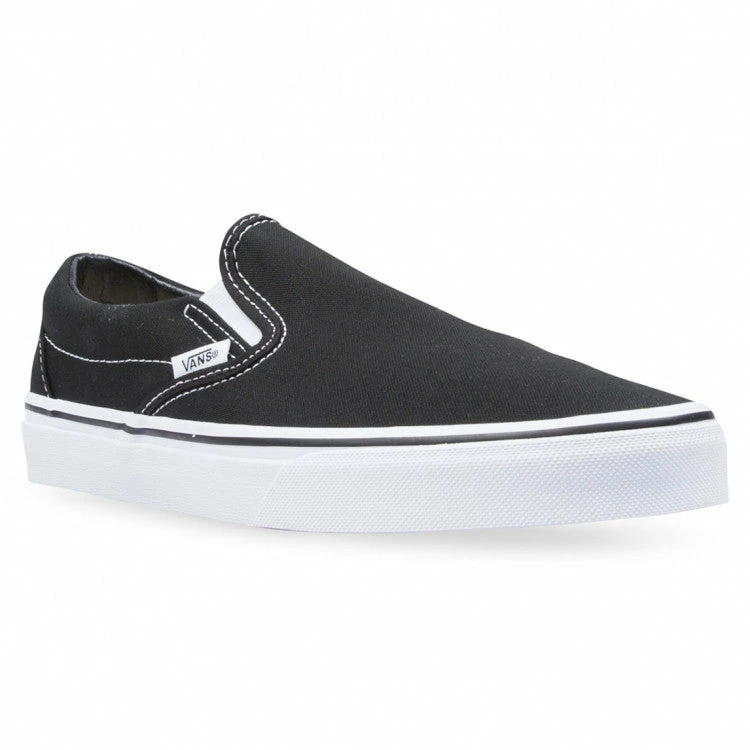 Vans Youth Classic Slip-On Black Canvas VN000ZBU6BT - Image 2