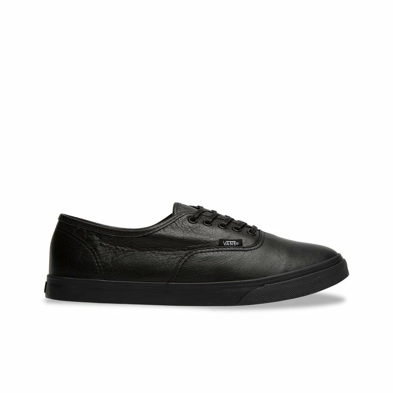Vans Authentic Lo Pro Italian Leather Black Black