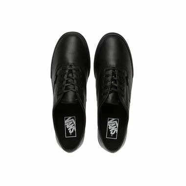 Vans Authentic Lo Pro Italian Leather Black Black - Image 5
