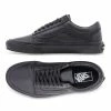 Vans Old Skool Leather Black Mono Shoes VN03Z6L3A VN0003Z6L3A