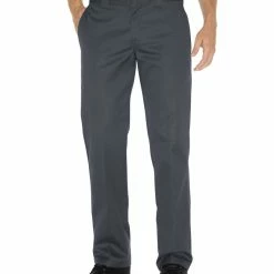 Dickies 873 Slim Straight Fit Charcoal Work Pants