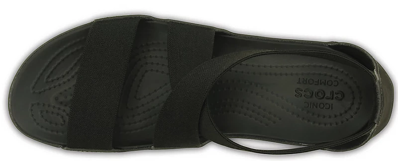 Crocs Anna Ankle Strap Sandals Black - Image 2