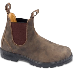 Blundstone Lifestyle Blundstone 585 Rustic Brown Leather Chelsea Boots