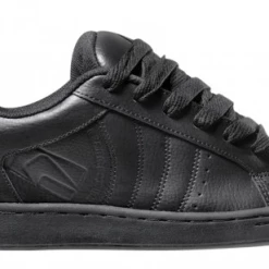 Globe Focus Black Leather Skate Shoe