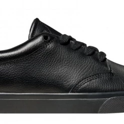 Globe Fate Black Leather Skate Shoe