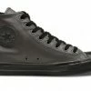Converse Charcoal Leather Hi 132096C