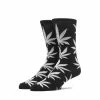 Huf Plantlife Crew Socks Black