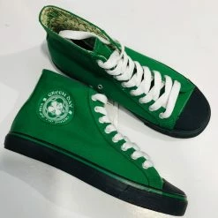 Draven Green Day Irish Hi Top Sneaker Green Limited-Edition