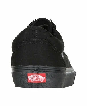 Vans Old Skool Black Black Canvas Sneaker VN000D3HBKA - Image 5
