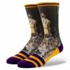 Stance James Worthy Lakers Socks NBA Legends Collection