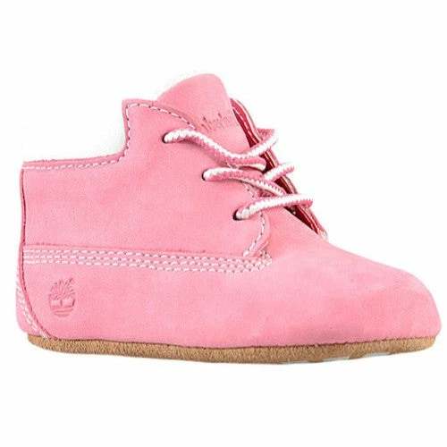 Timberland Infant Crib Pink Booties And Hat Set - Image 3