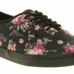 Vans Authentic Lo Pro Floral Black