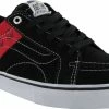 Vans Av Native American Low Spitfire Black Flame Red